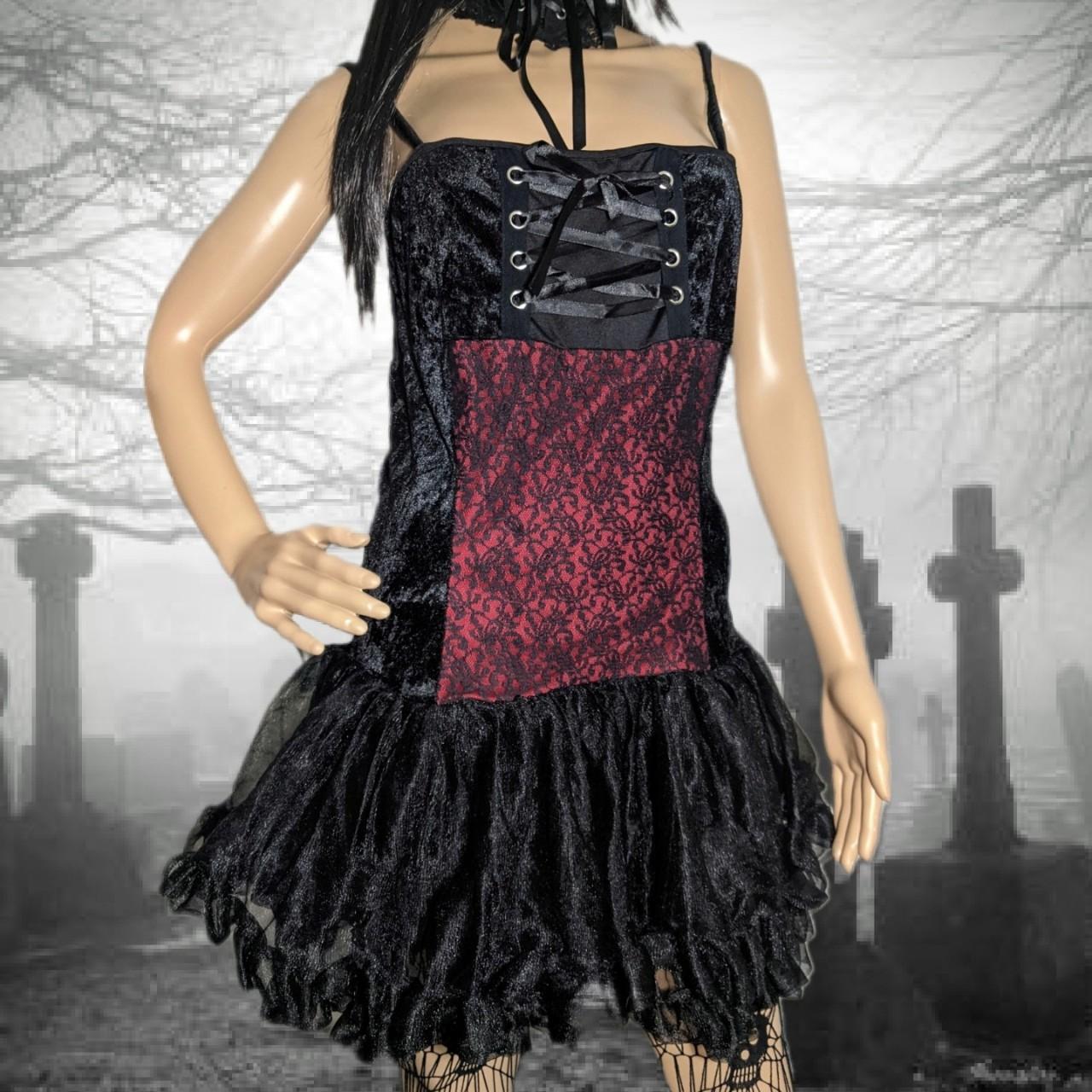 Fancy goth clearance dress