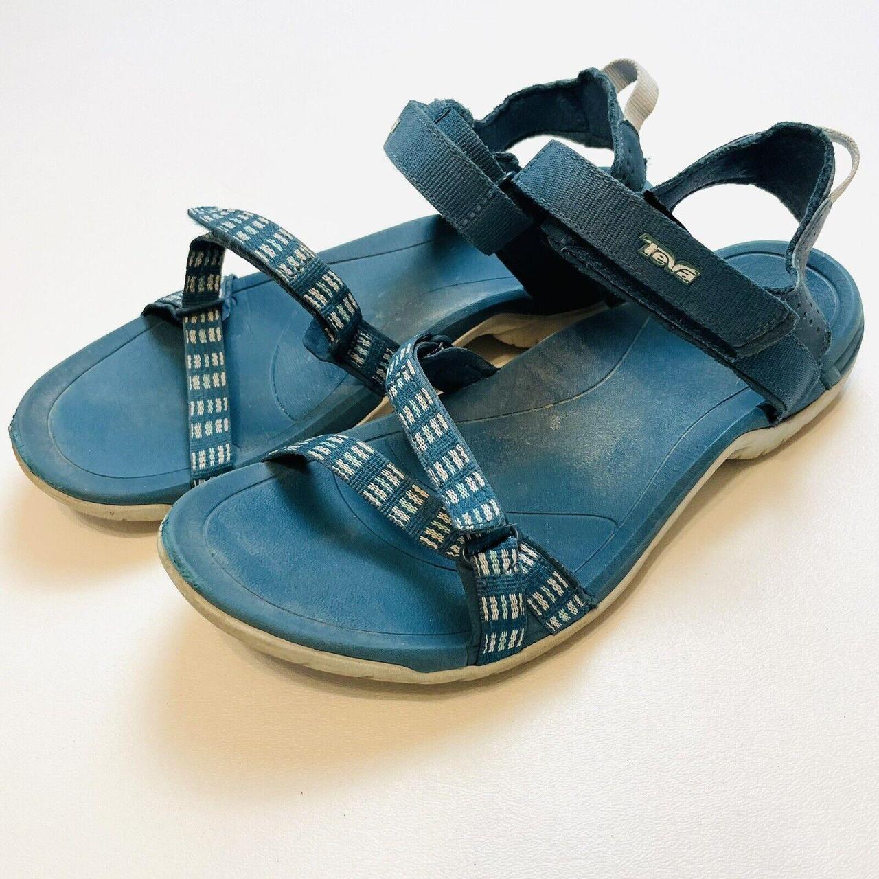 Teva Verra Sandals Womens Teal Blue Depop