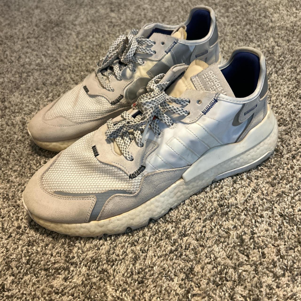 adidas 3M x Nite Jogger Footwear White good. Depop