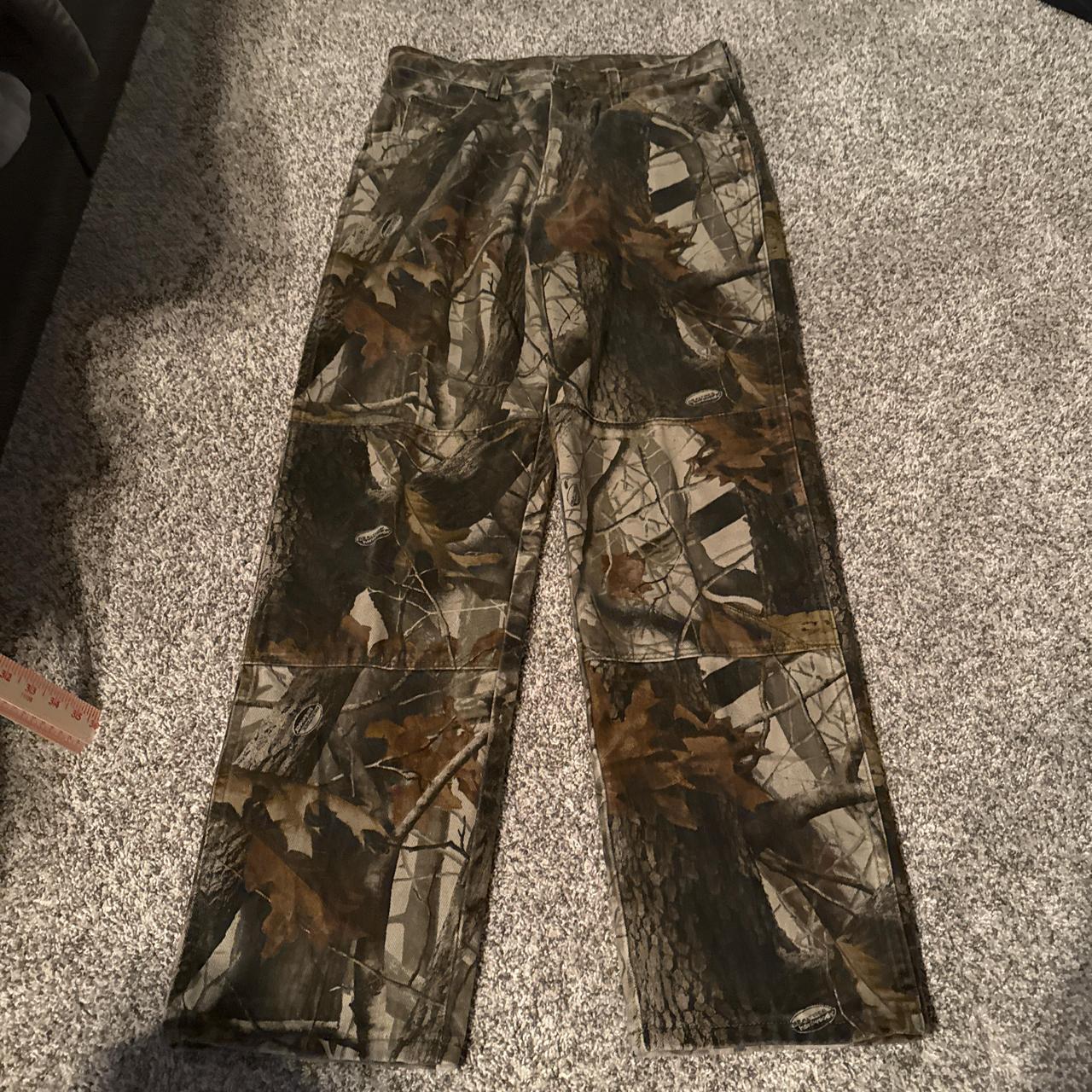 パンツ 00s- carhartt camouflage cargo pants Carhartt Vintage Men's Cargo Relaxed Fit Camo Utility Pants