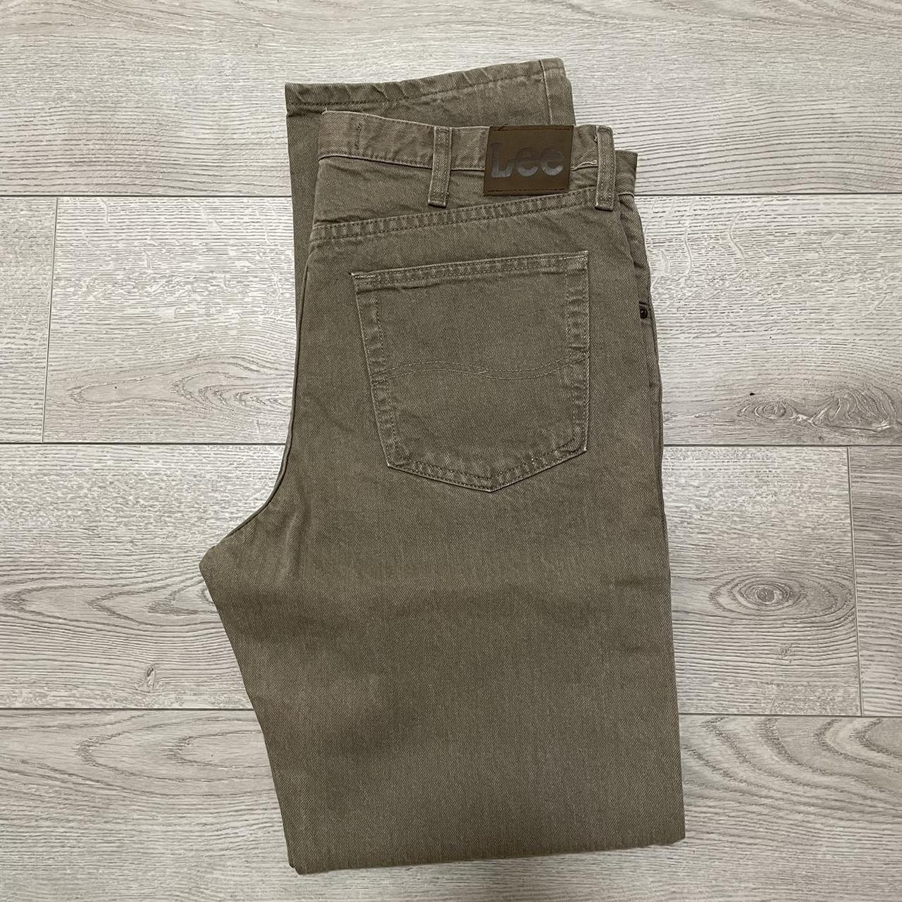 vintage lee denim size waist 34” x length... Depop