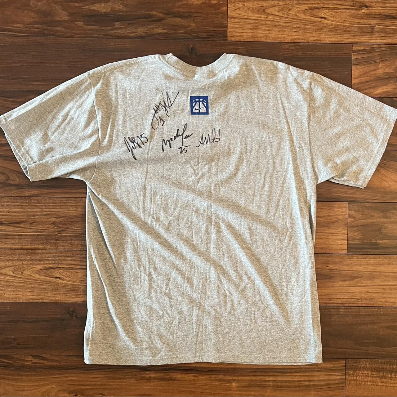 Vintage 2000s Nike Kansas Basketball Camp Shirt with... Depop