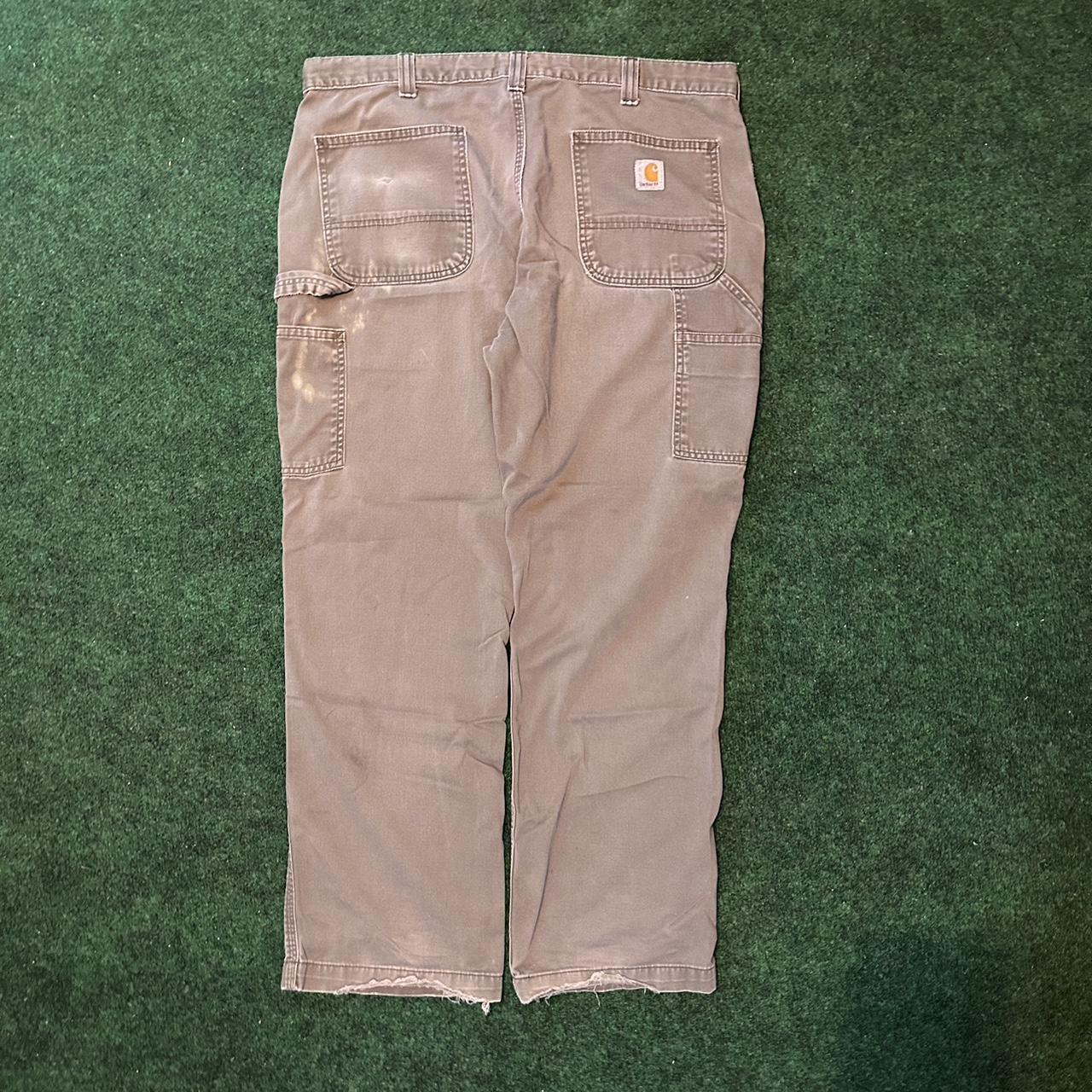 Y2K Carhartt Carpenter Khaki on sale Pants Size 38”