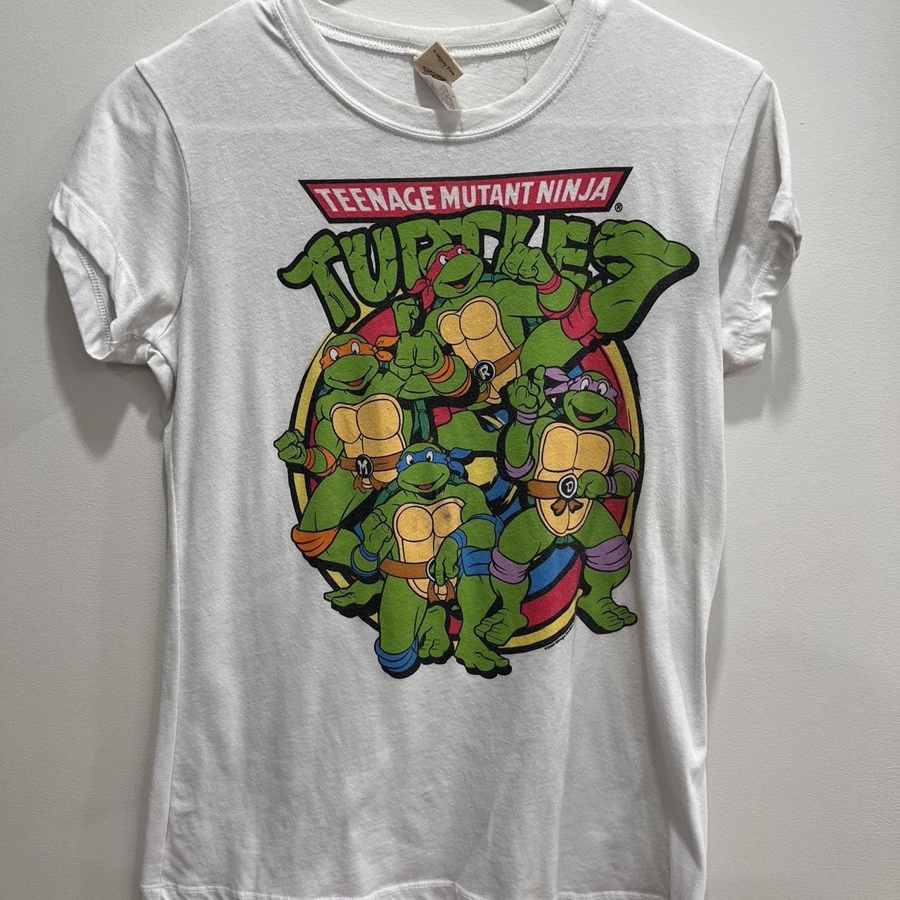 Mighty Fine Teenage Mutant Ninja Turtles Women's T-Shirt, Size XL