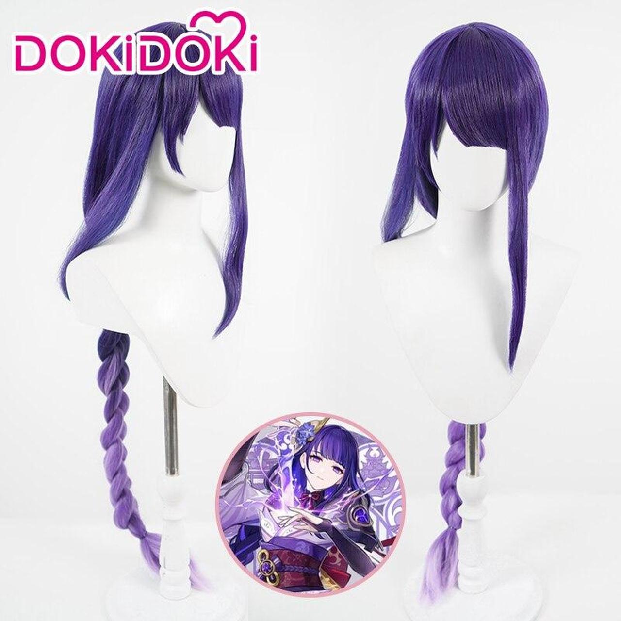 Dokidoki Cosplay Genshin Impact Raiden Shogun Ei - Depop