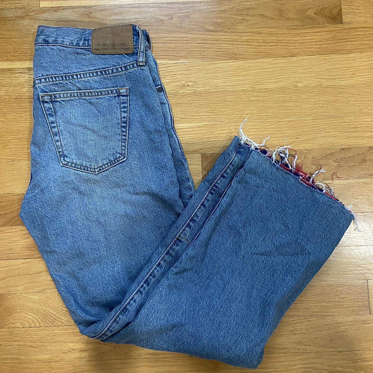 old-navy-freyed-famous-jeans-30x30-flannel-depop