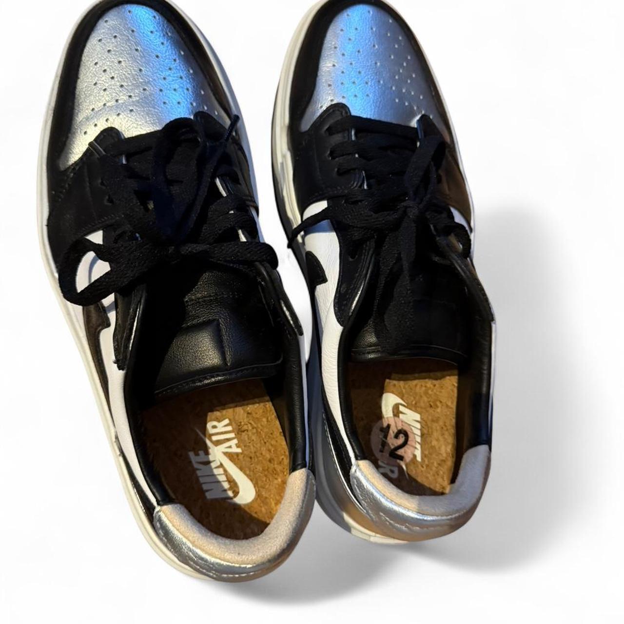 Nike Women's Sneakers - Black/Silver - US 12 – Ni… - image 3