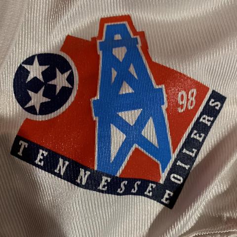 80s Houston oilers Jersey! Measurements: Length- - Depop