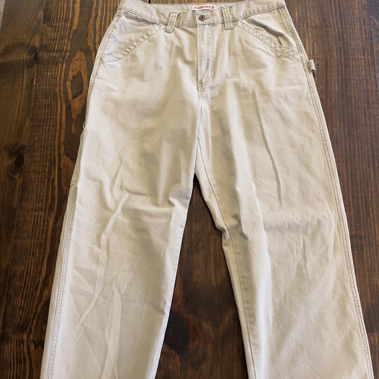 Old Navy Men's Tan and Cream Trousers