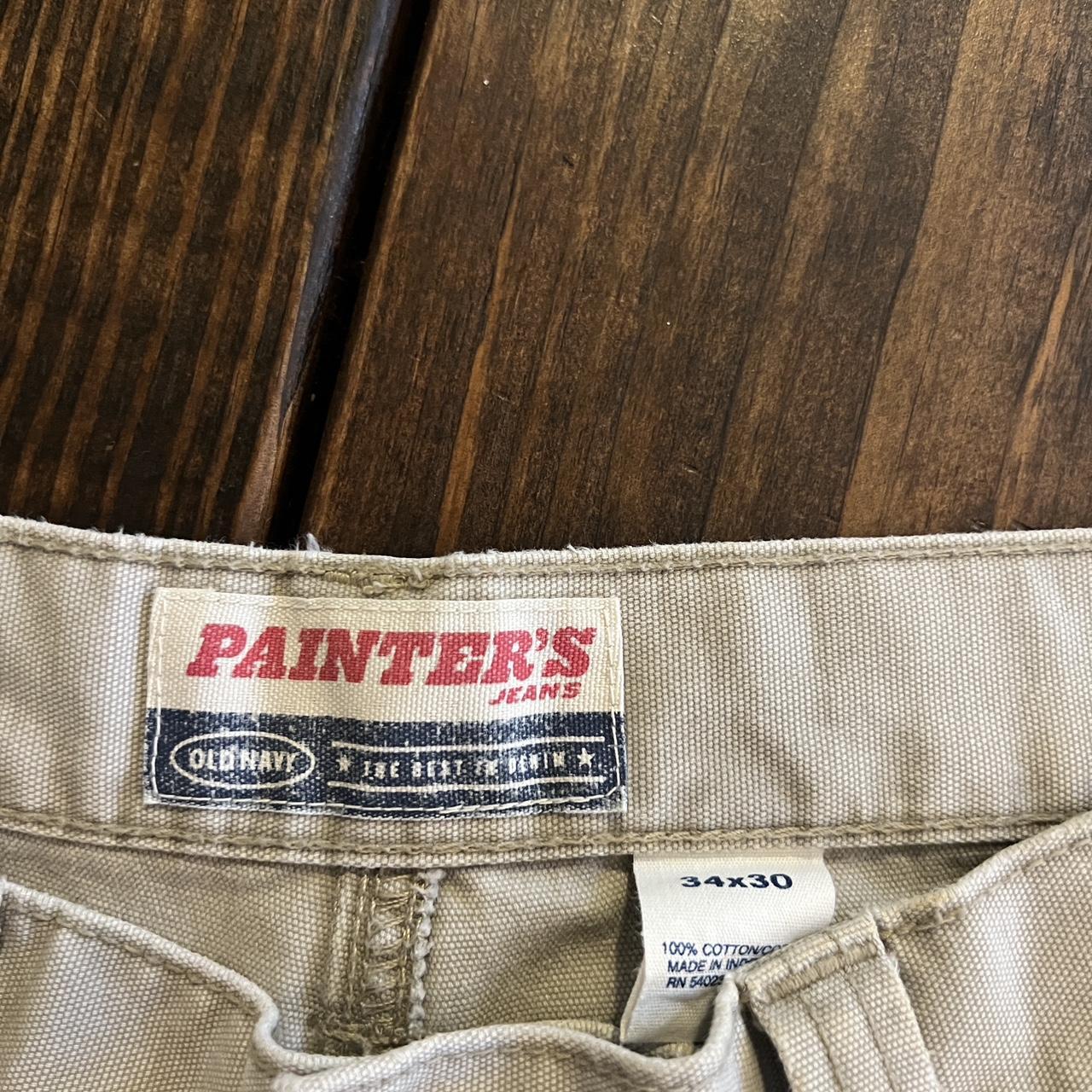 Old Navy Men's Tan and Cream Trousers (3)
