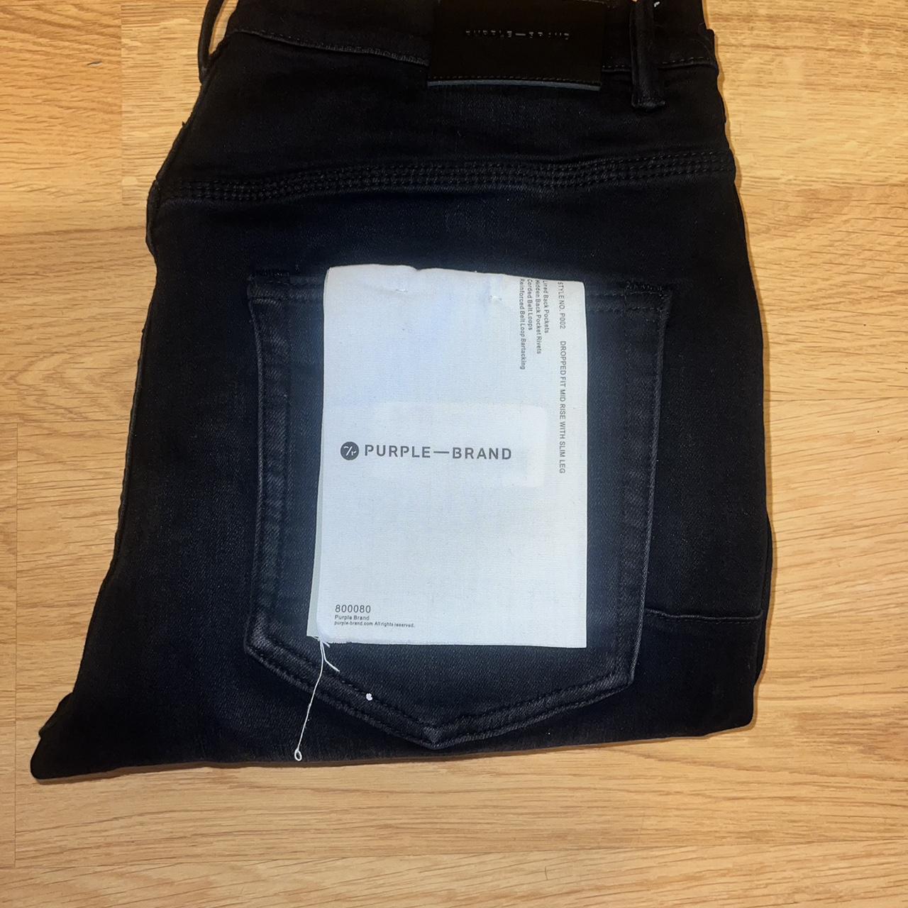 Purple brand denim Black tag from Italy Size 30 fits - Depop