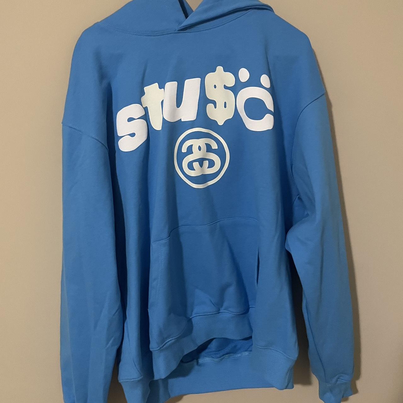 stussy x cpfm 8 ball sweatshirt worn once size... - Depop