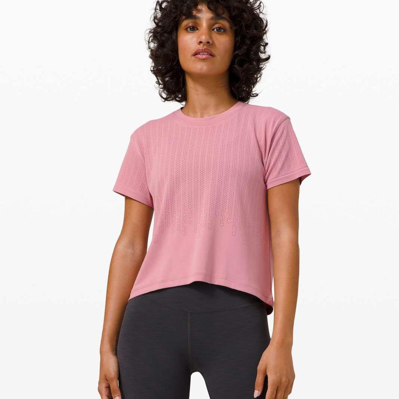 Lululemon Swiftly Tech Long Sleeve Crew In Pink Taupe/pink Taupe