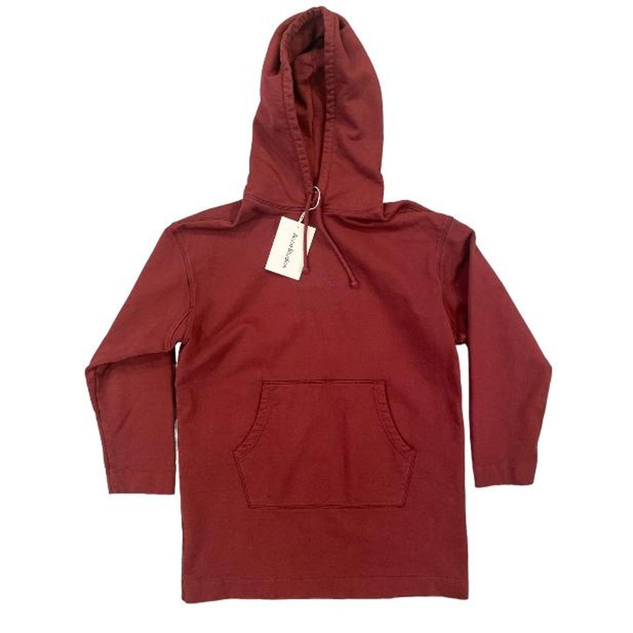 Acne Studios Red Hoodie W Tags Parka length Depop