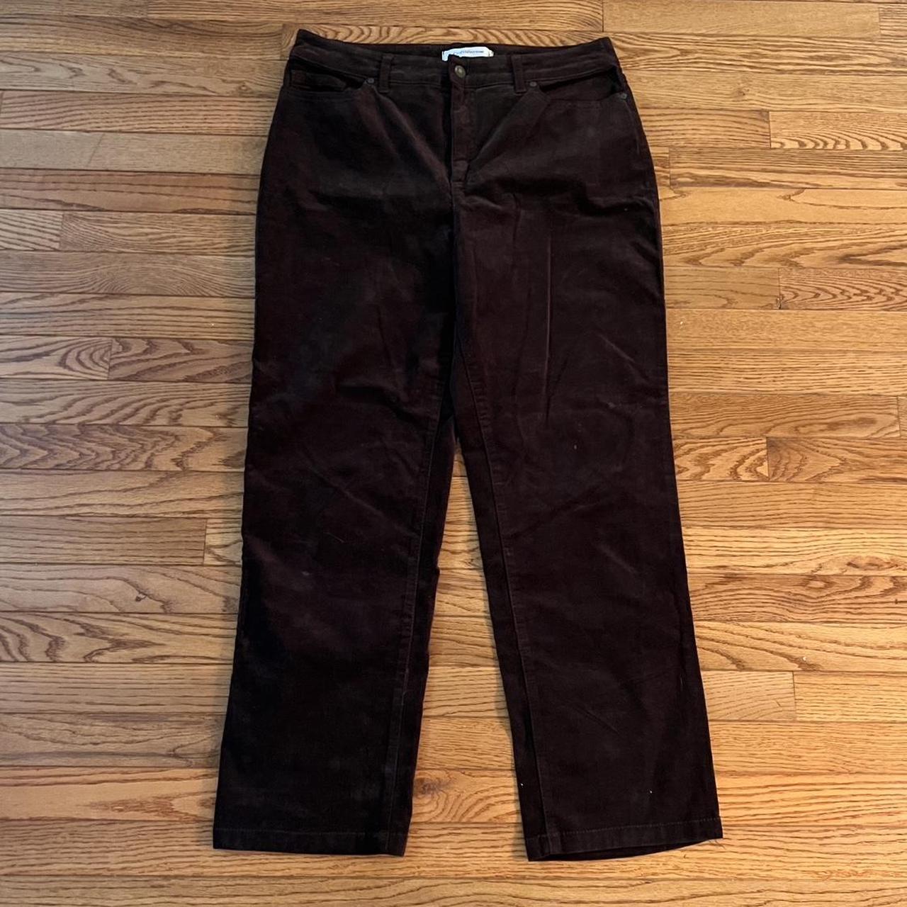 Croft and barrow sales womens corduroy pants