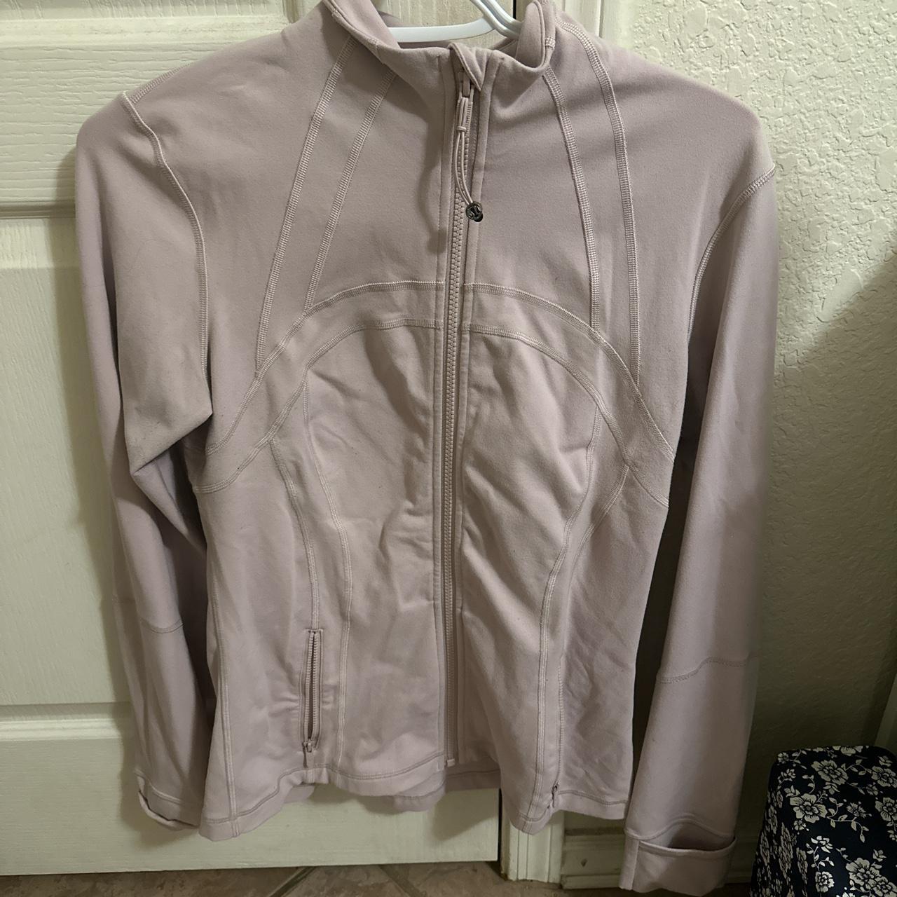 Pale Pink Lululemon Define Jacket - Depop