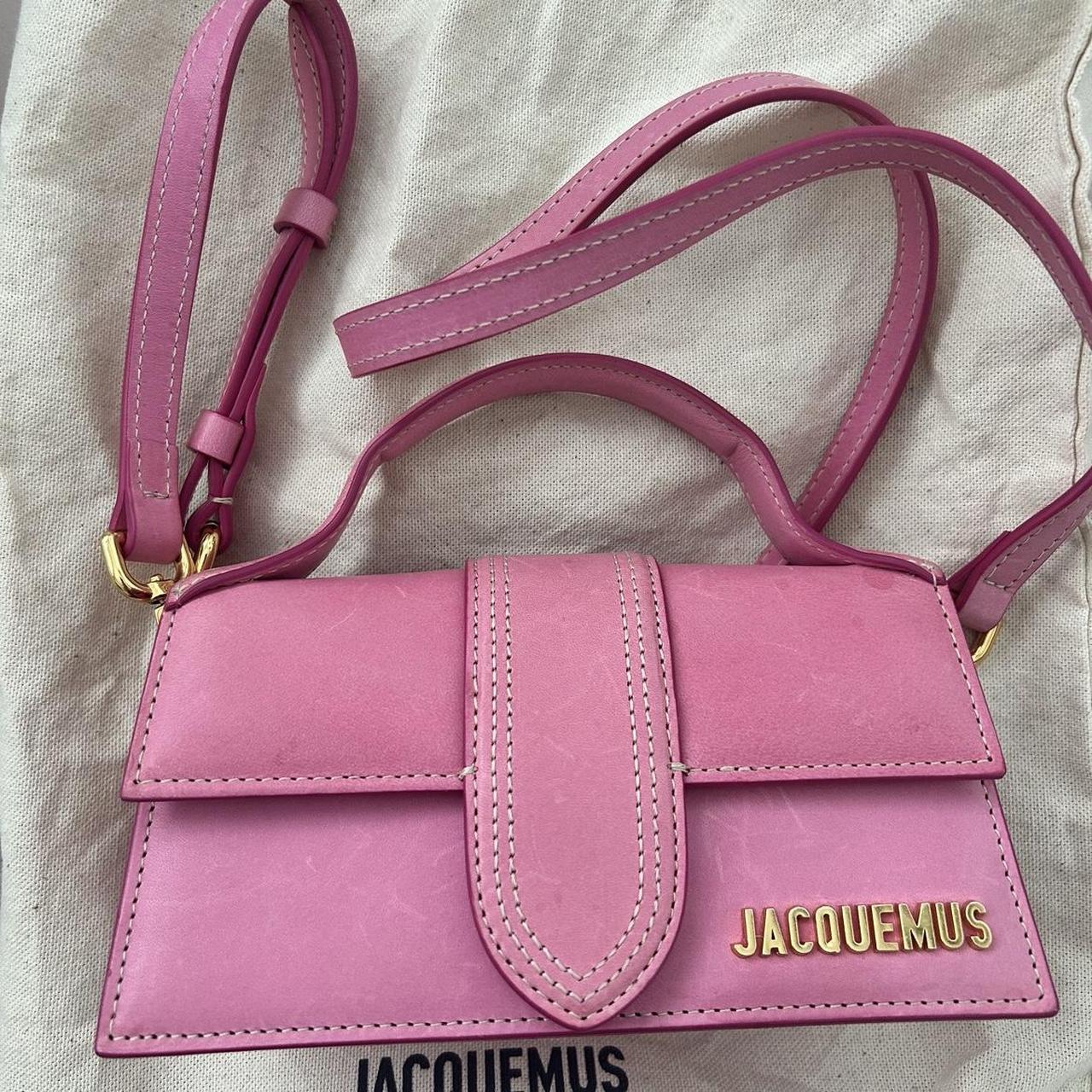 Jacquemus Le bambino pink bag - selling because I... - Depop