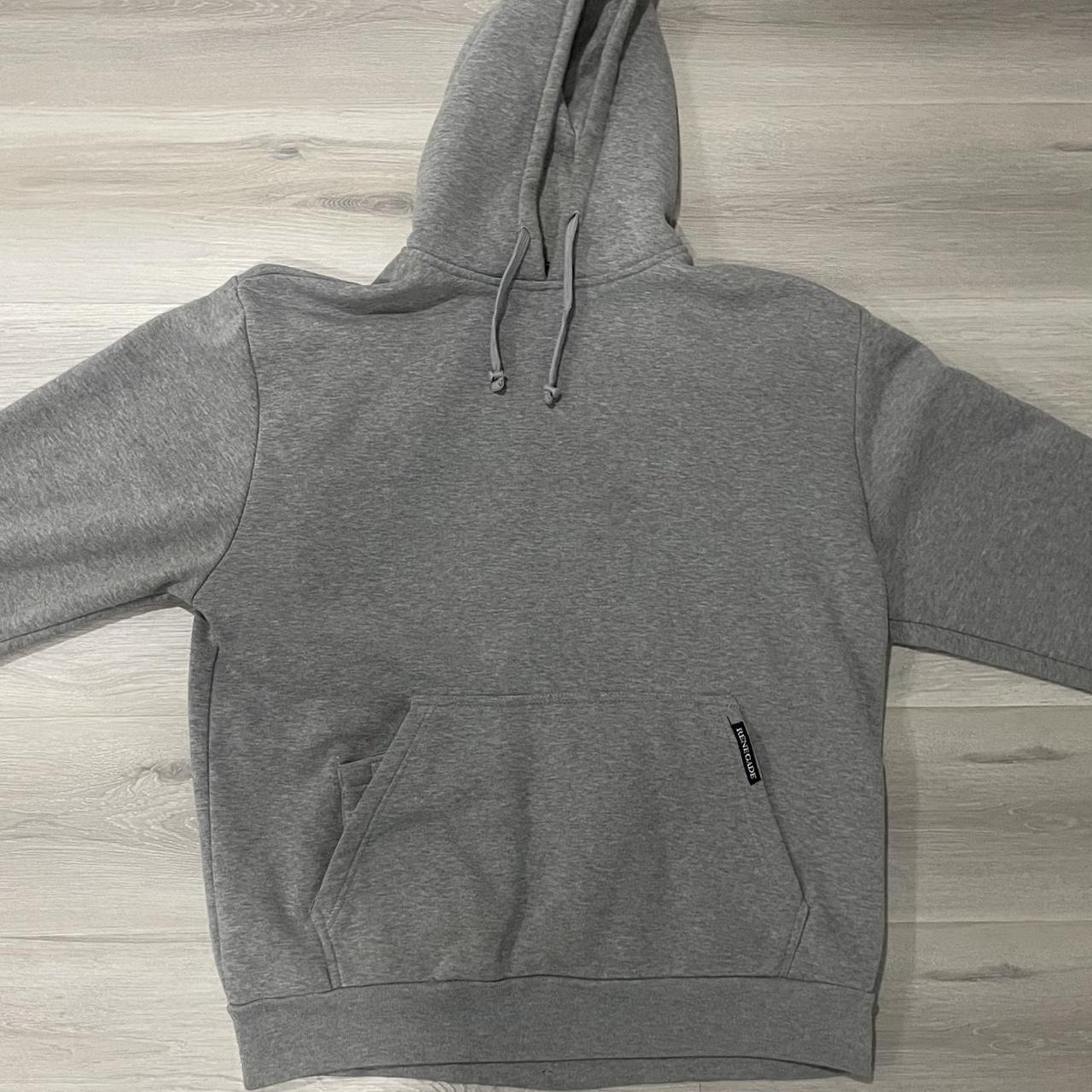 Renegade large grey hoodie - Depop