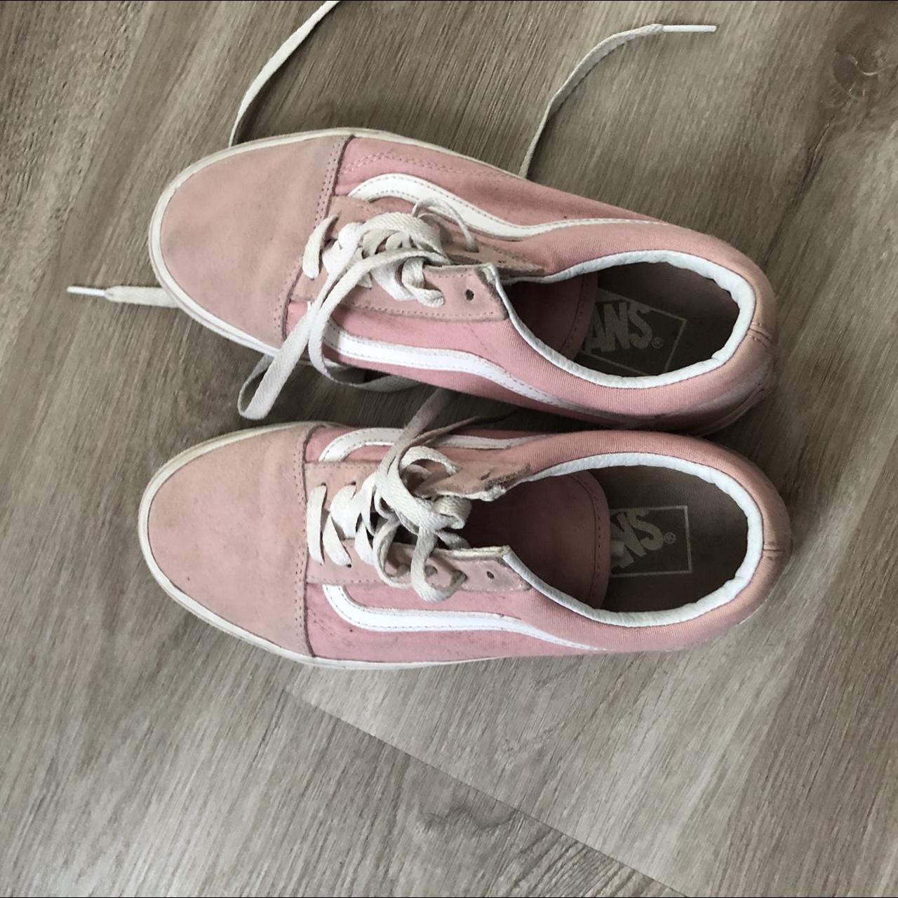 Pink vans size 5.5 best sale