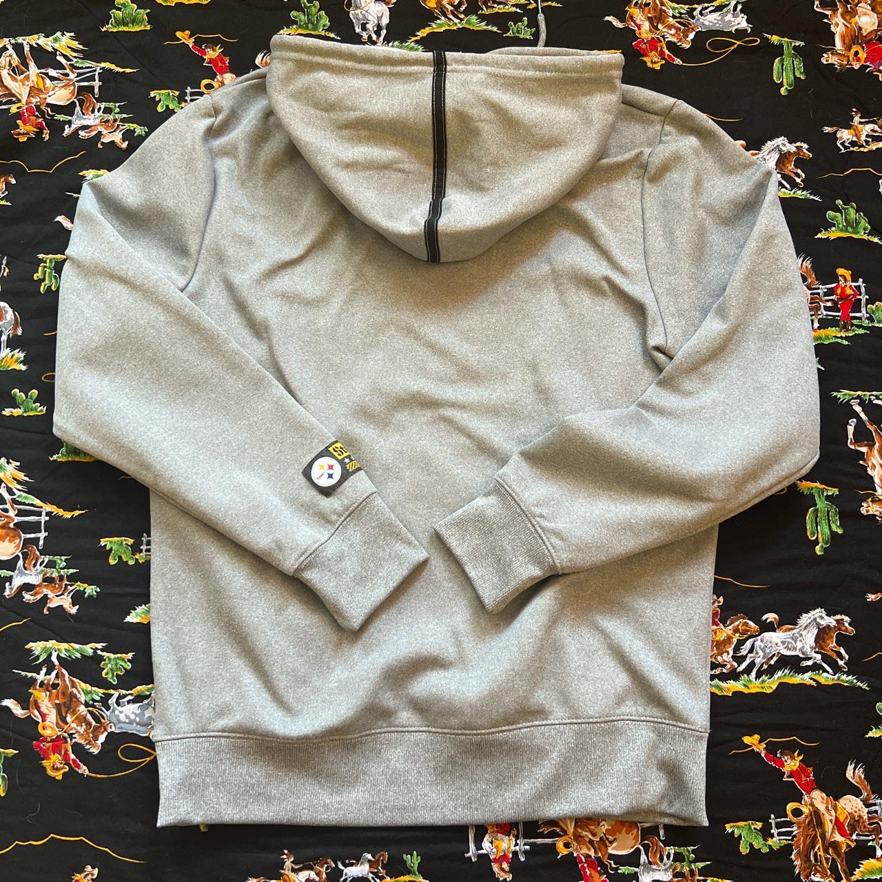 NIKE NFL PITTSBURGH STEELERS MENS THERMAL HOODIE - Depop