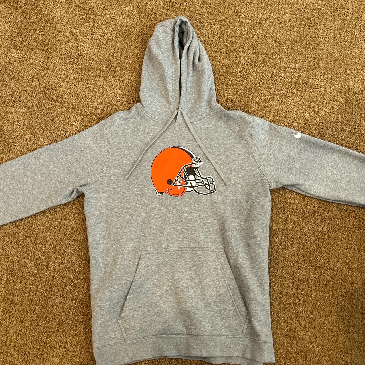 nike browns hoodie