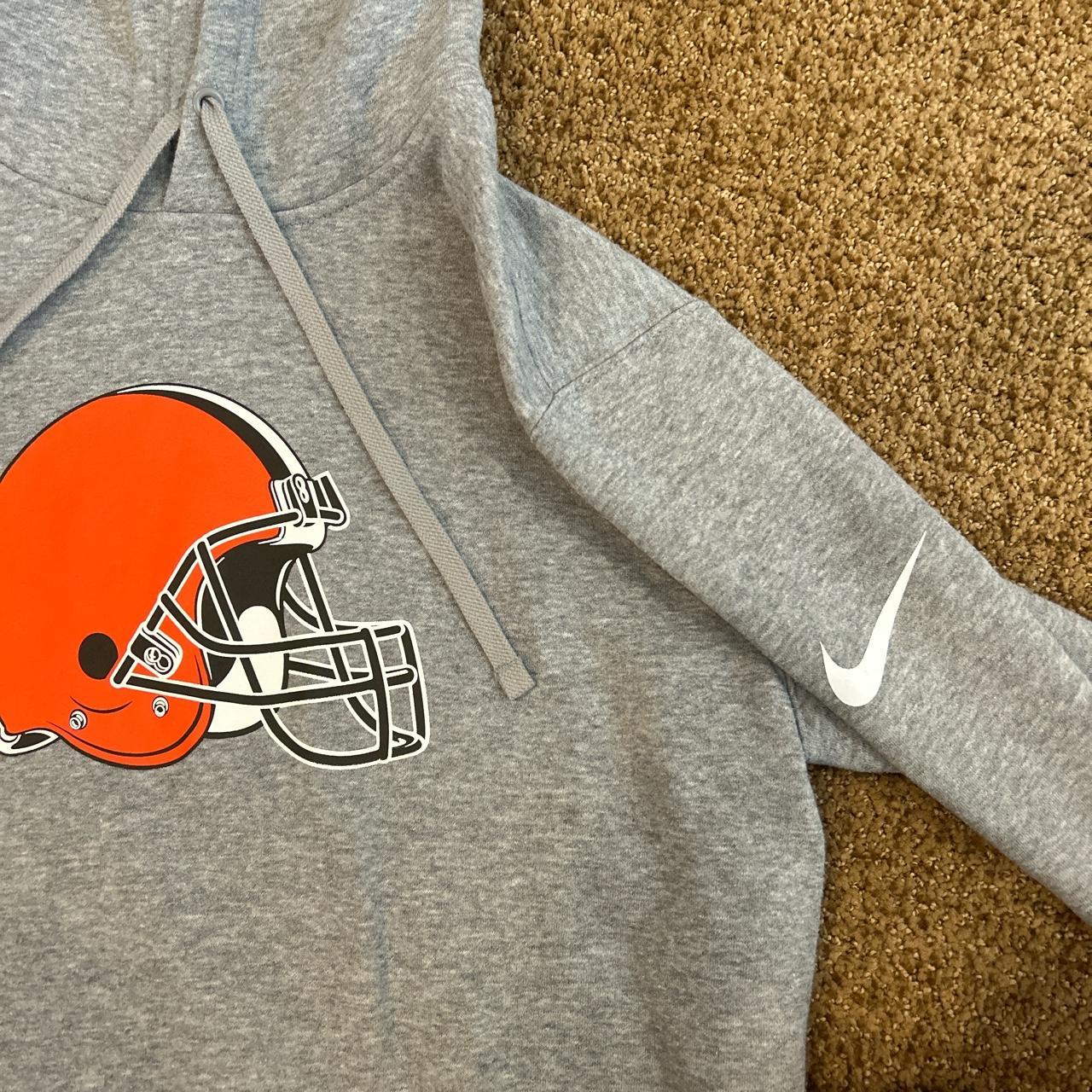 Nike Cleveland Browns Hoodie Used Like new Size M - Depop