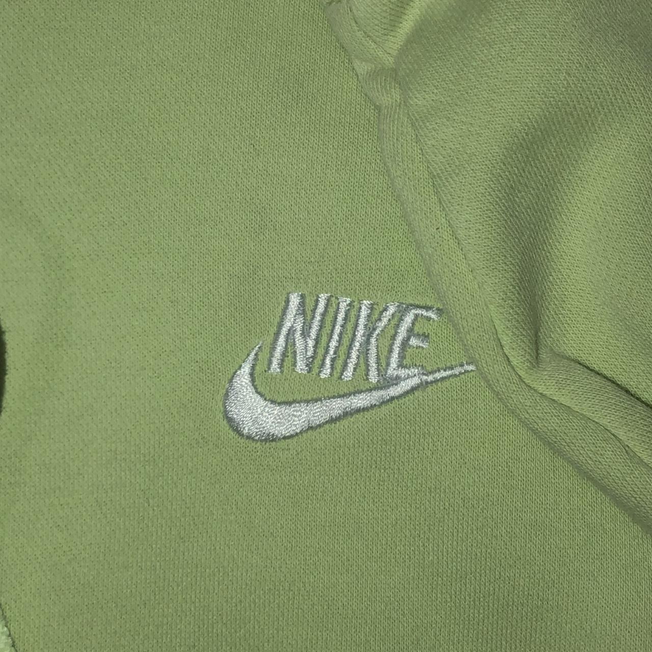 Neon Lime Green Nike Hoodie, Medium, NO STAINS NO... - Depop