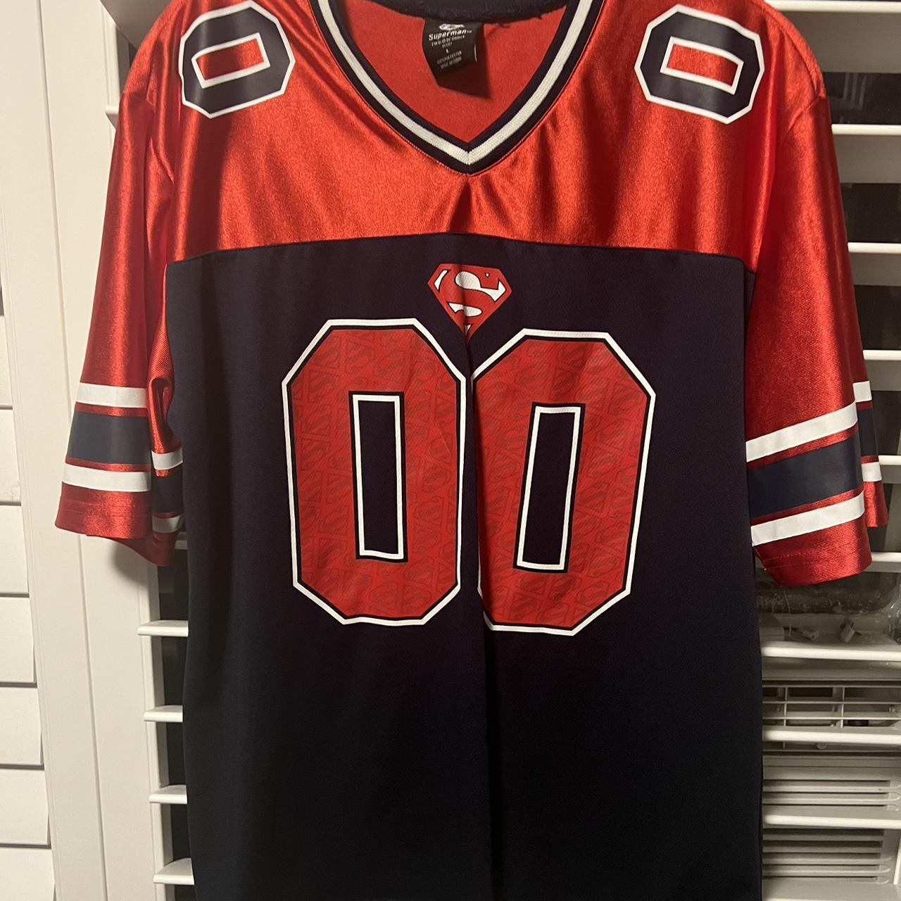 Superman Men's Football Jersey 