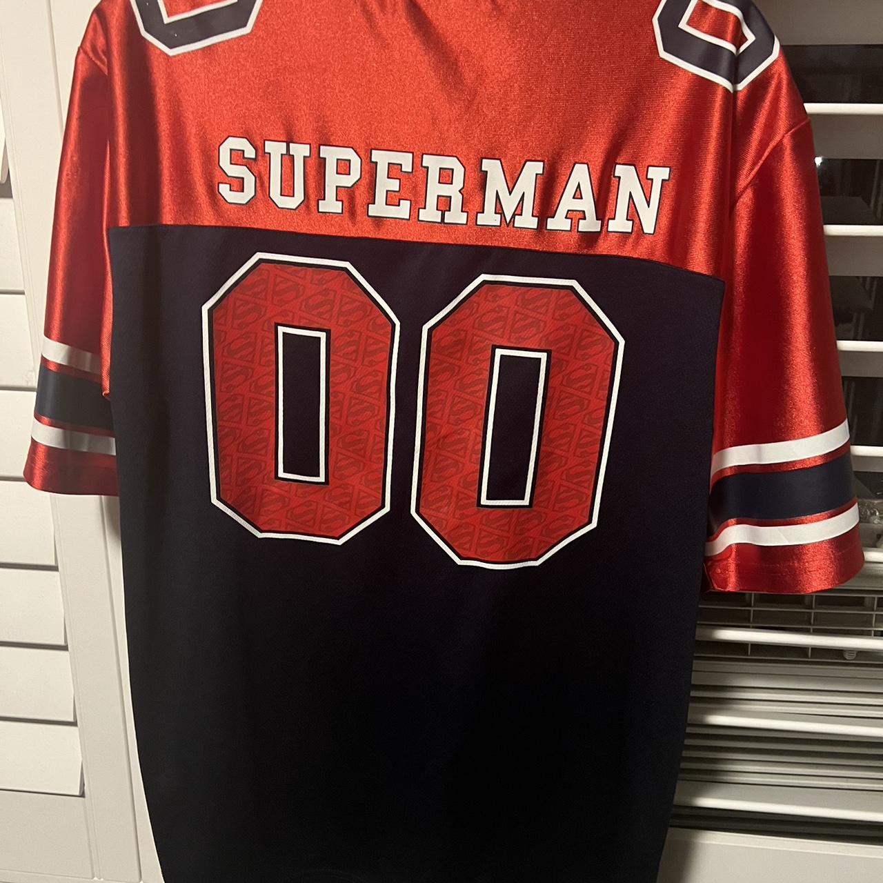 Superman Men's Football Jersey 