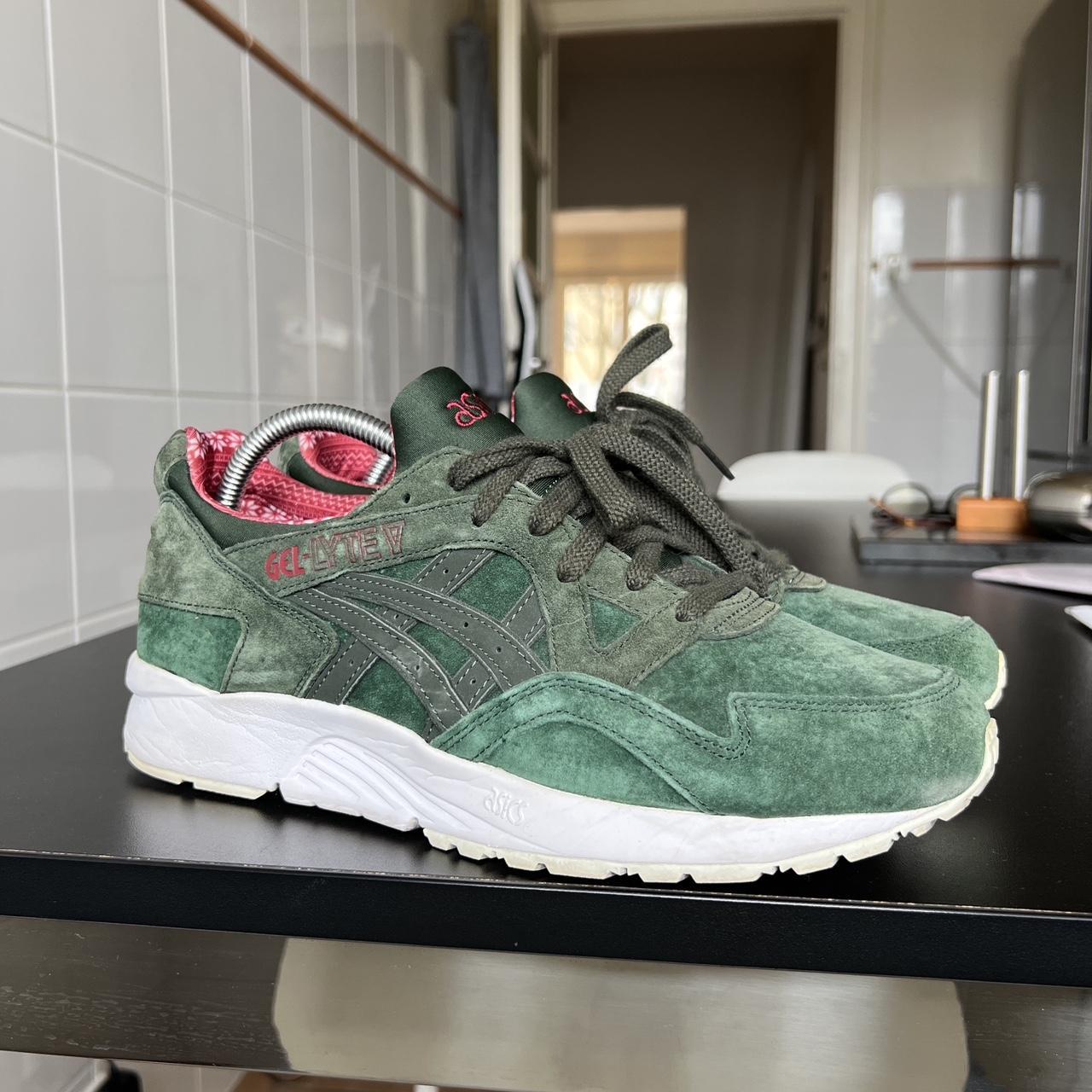 Asics gel lyte v dark green online