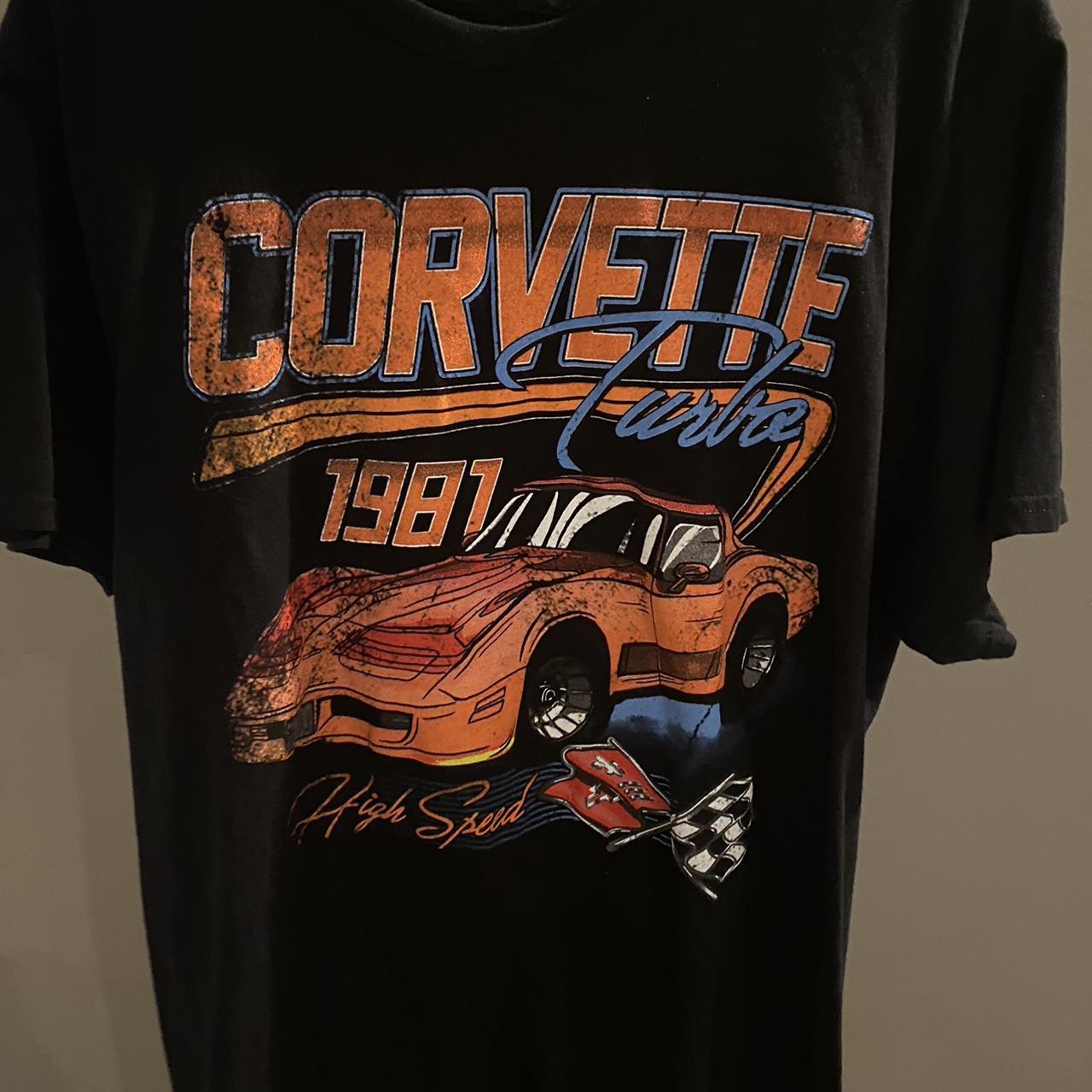 1981 “Corvette Turbo” Graphic Tee #corvette #tee - Depop