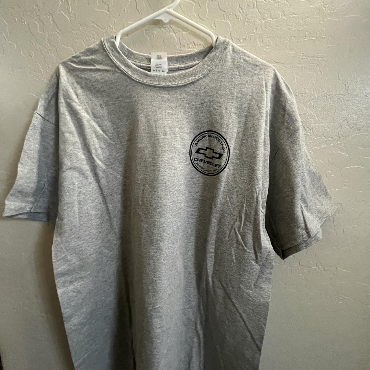 gray chevy tee - Depop