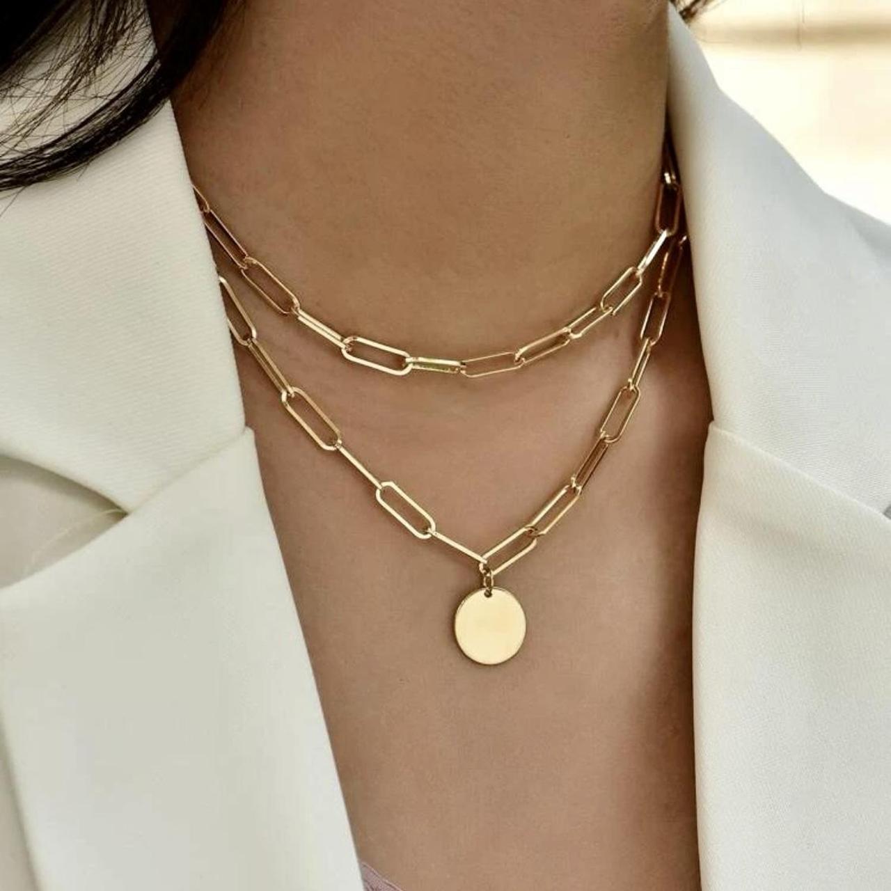 SHEIN Women's Gold Jewellery Depop