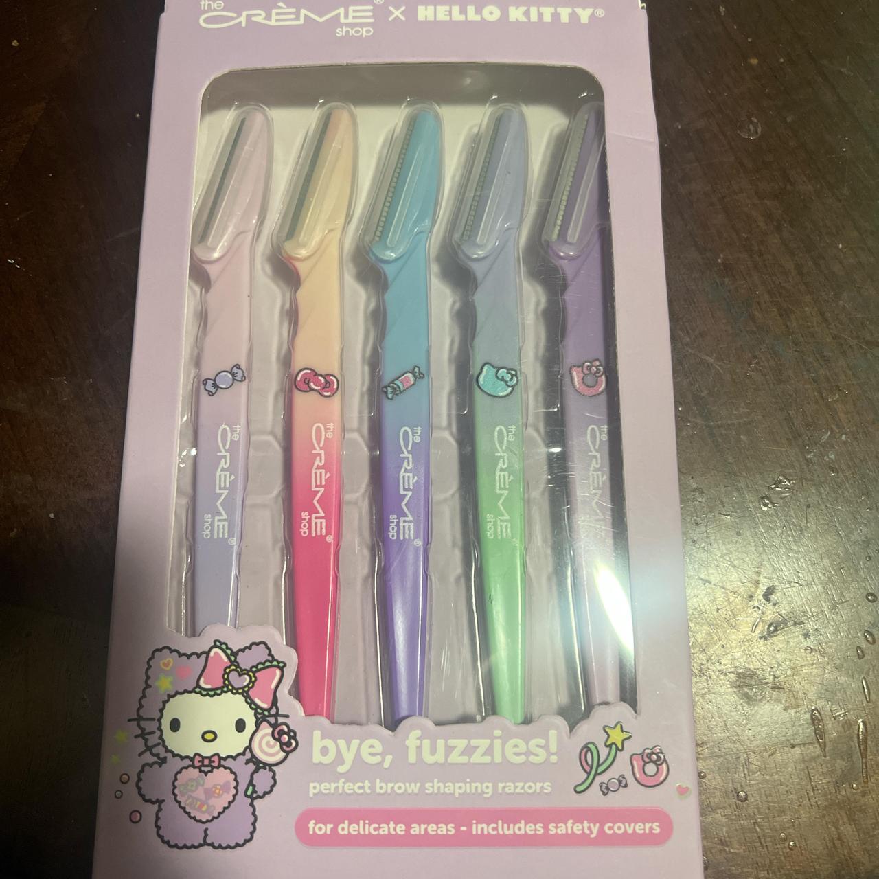 Hello Kitty rainbow face razors #kawaii... | Depop