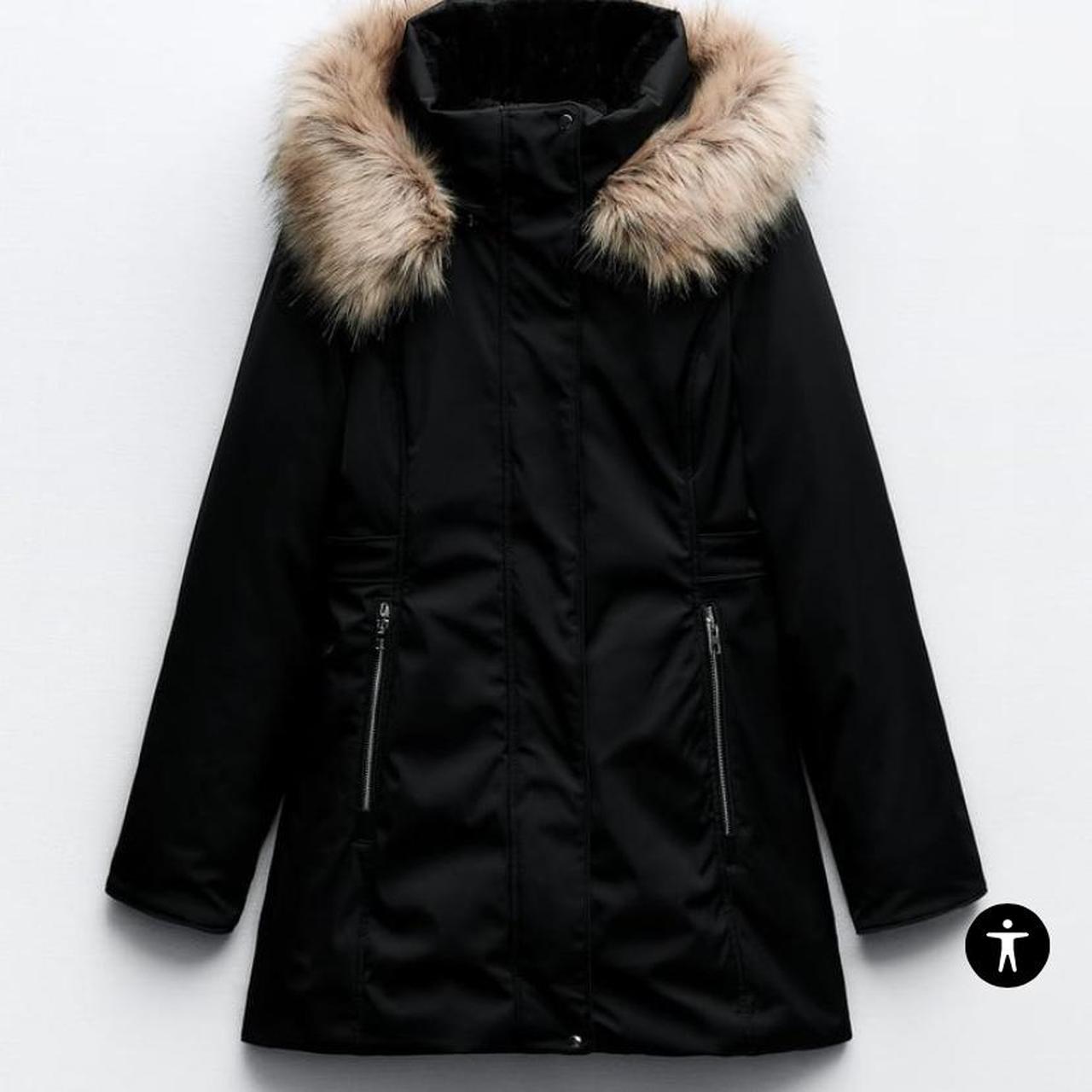 Parka jacket womens zara best sale