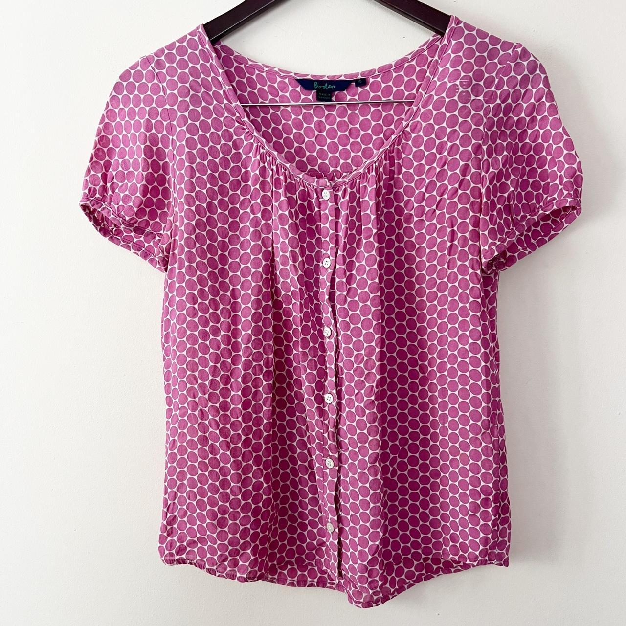 Boden polka best sale dot top