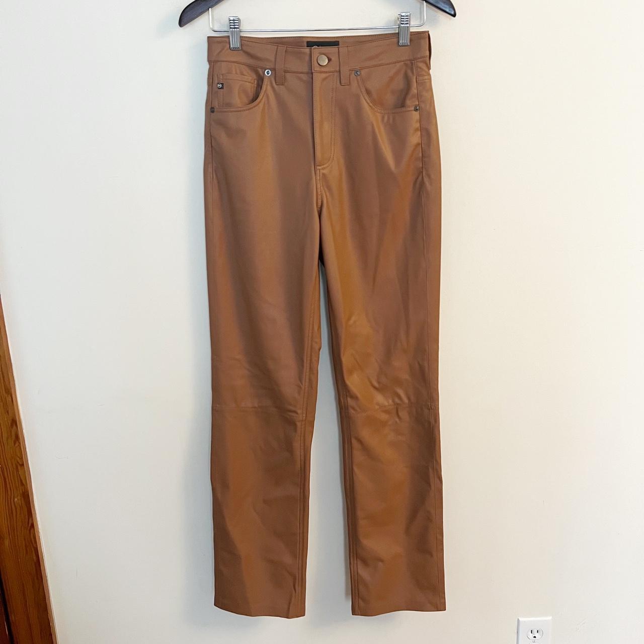 Ag shops faux leather jeans