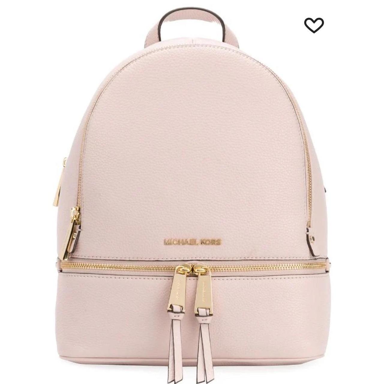 Michael kors rhea backpack pink best sale