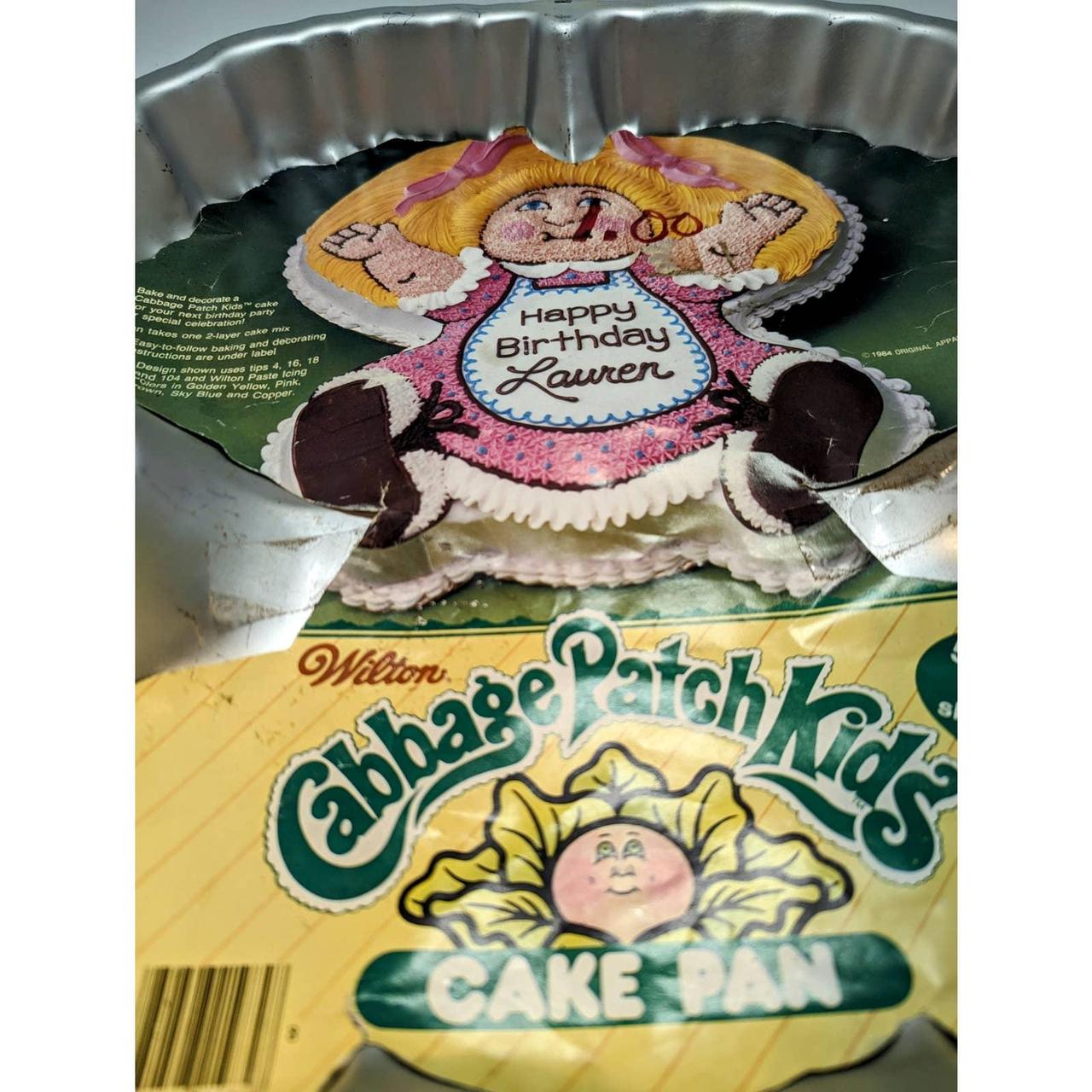 Patch Doll Cake Wilton Cabbage Patch Cake Pan Le Chat Noir