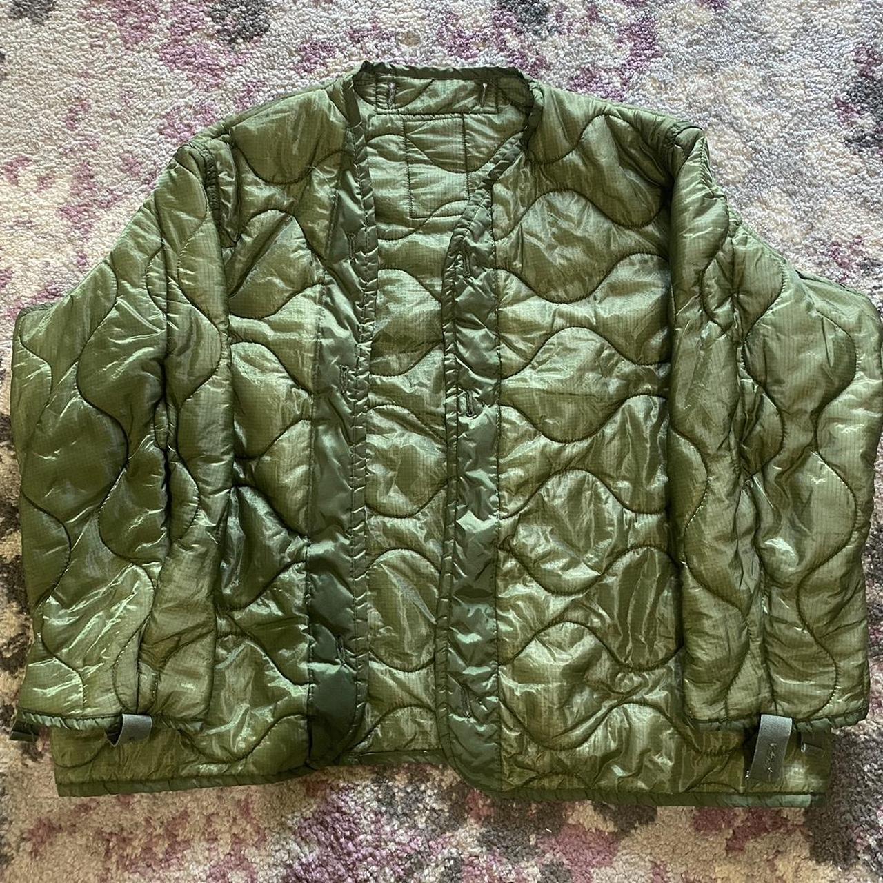 Vintage Insulated Army USSN Jacket Liner X... - Depop