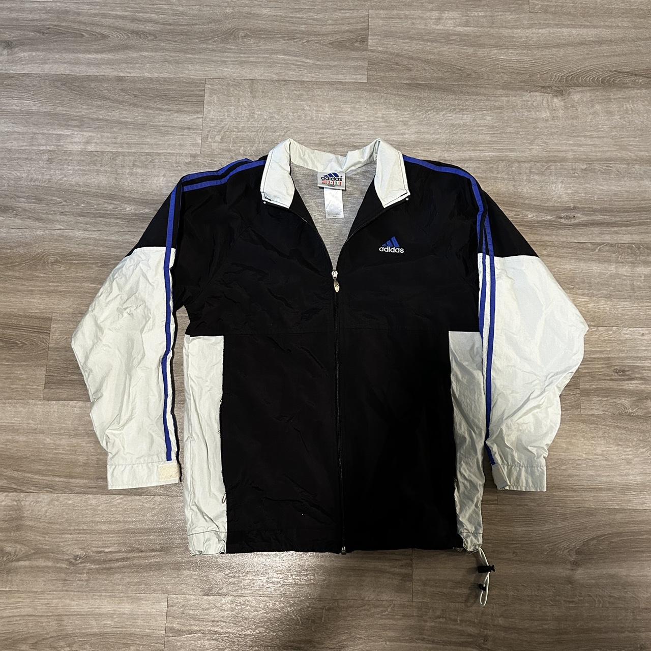 Vintage adidas windbreaker Fits like a medium - Depop