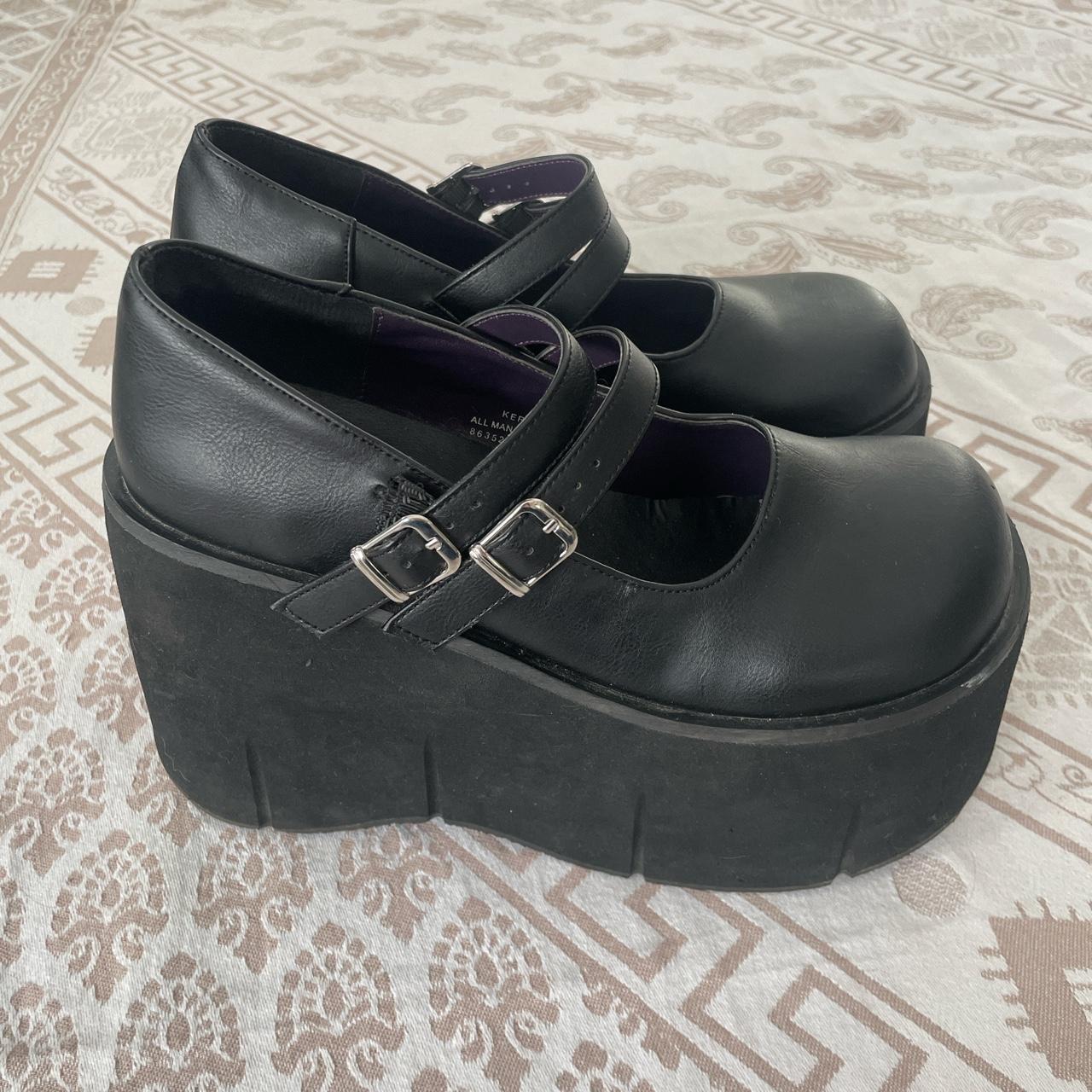 Demonia Women's Black Footwear | Depop