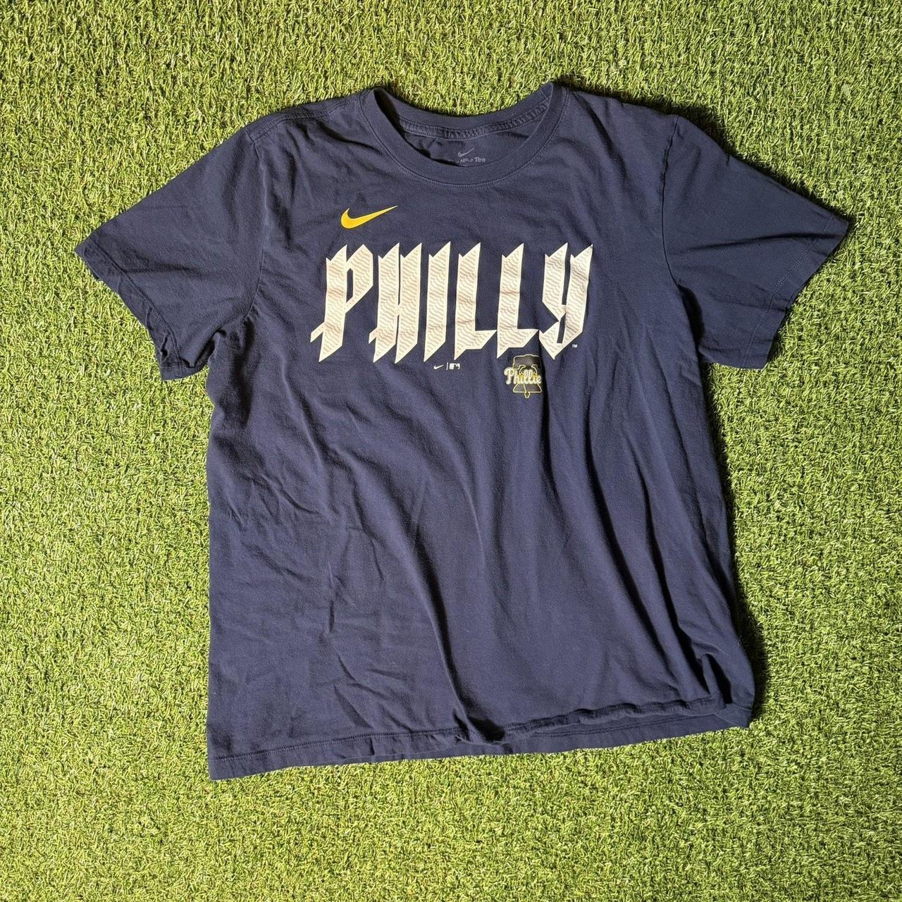 Nike Men's T-shirt - Blue - XL – The Trea Turner … - image 1