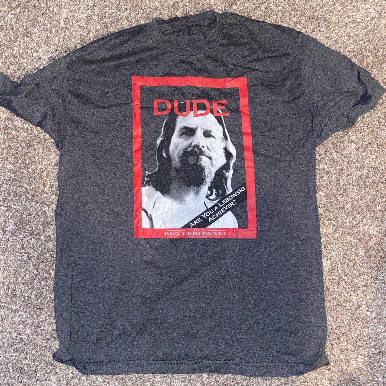 00s Big Lebowski the dude Tシャツ Vintage THE BIG LEBOWSKI Shirt S The Dude Abides Bowling Jeff