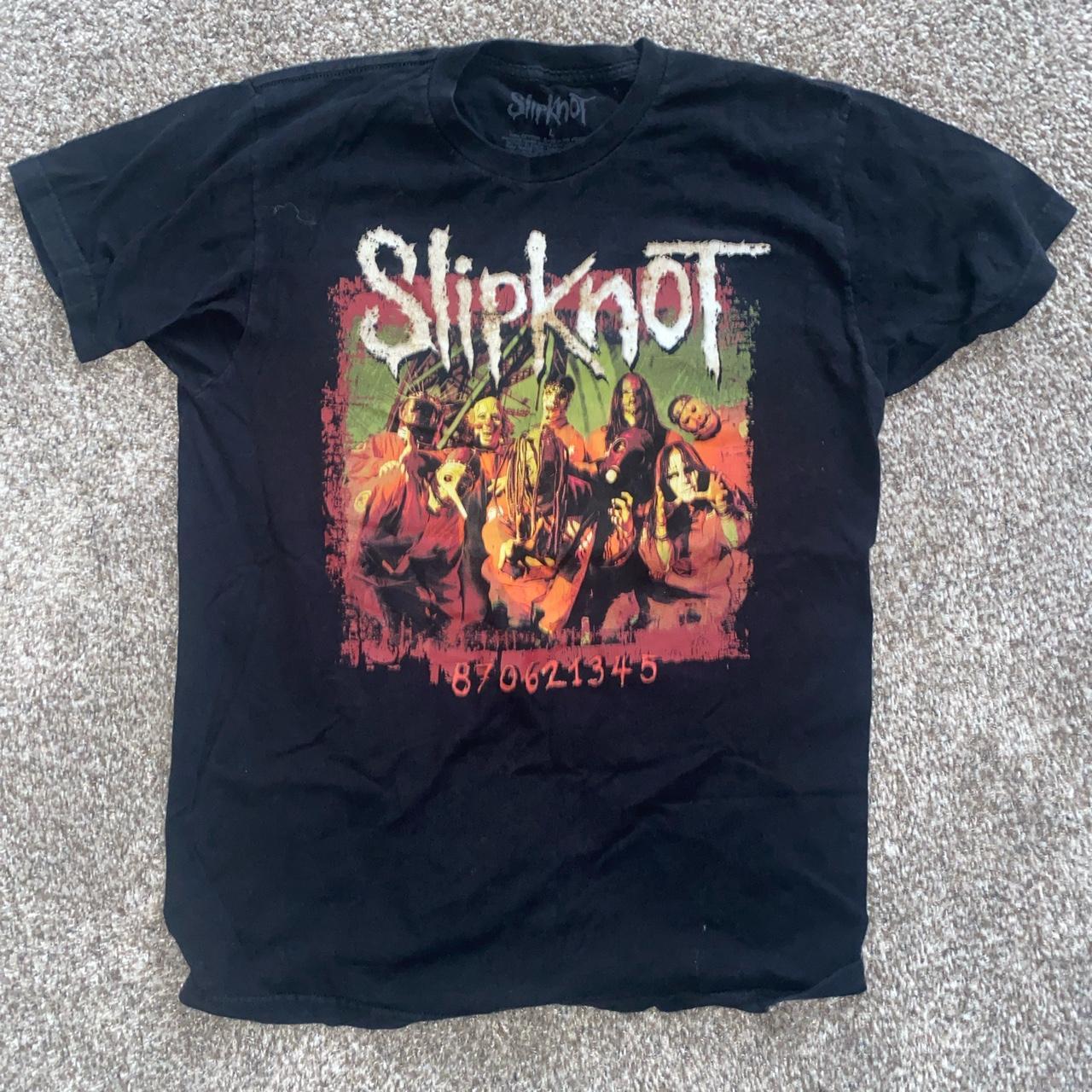 Slipknot Hot Topic shirt. Size large... - Depop