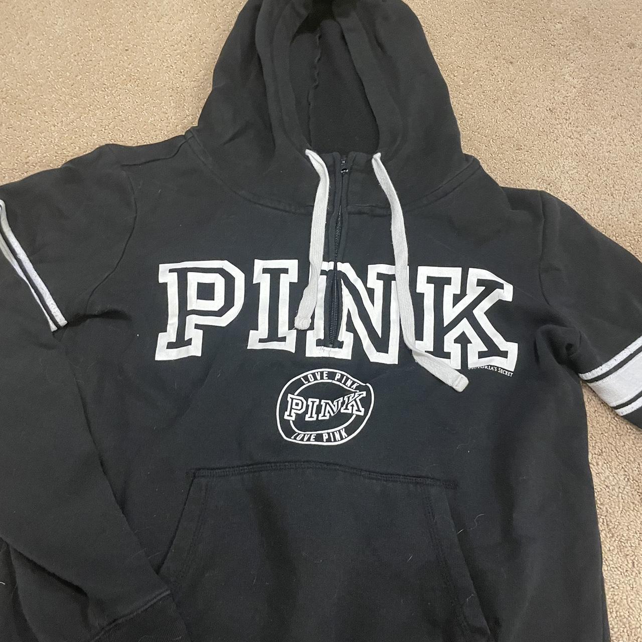 pink hoodie - Depop