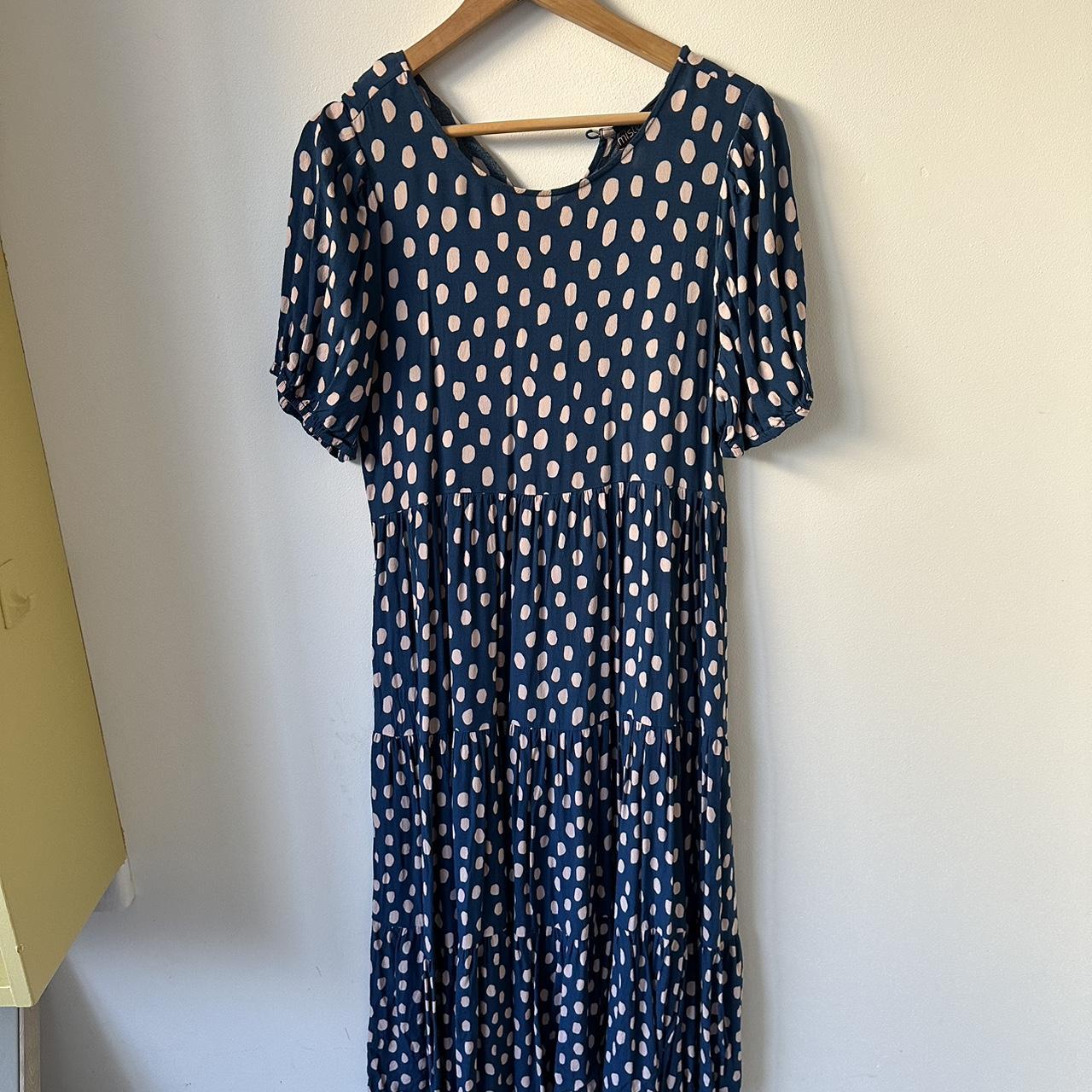 Mister Zimi spot dress - size 10 - would fit a 10-12... - Depop