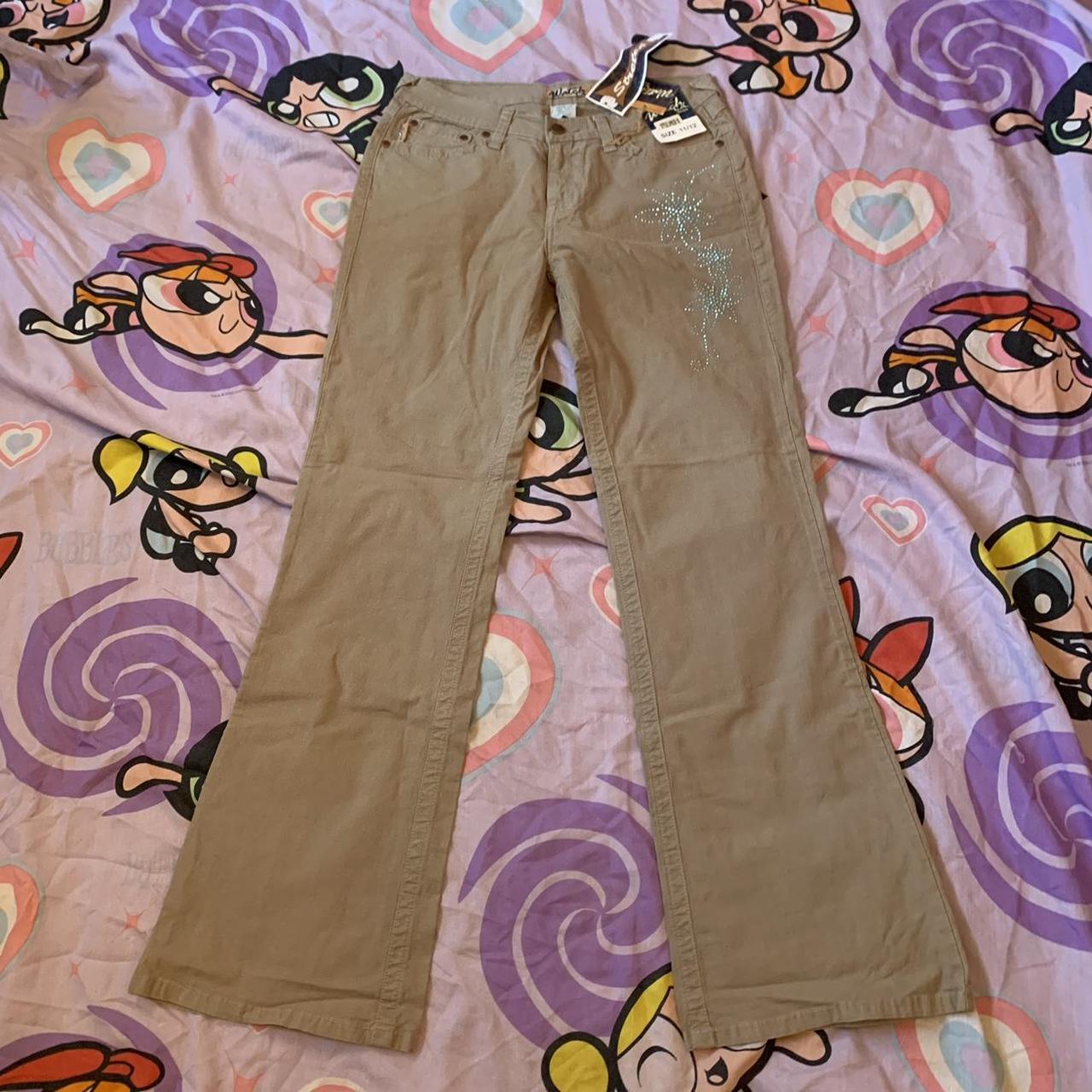 Y2k deadstock bootcut khaki pants from Watch LA... Depop