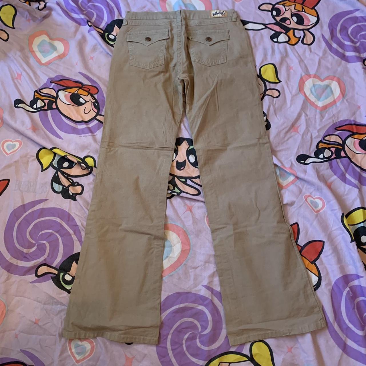 Y2k deadstock bootcut khaki pants from Watch LA... Depop