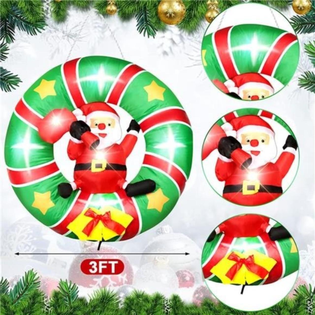 3 ft Christmas Inflatables Blow up Yard Decorations... Depop